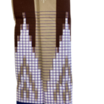 Polyester sarong -  maroon