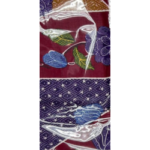 Peacock Batik - maroon
