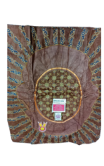 Batik Bedsheet Set - brown