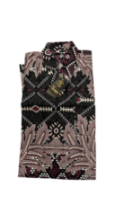 Batik Shirt - maroon