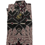 Batik Shirt - maroon